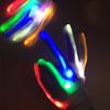 LED Glowing Gloves 6 Light Modes Light-Up Gloves Toys Colorful Flashing Lighted Gloves for Parties Birthdays Stocking Stuffers
