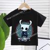 Детская футболка Hollow Knight Летняя Детская Игровая Хлопковая С коротким рукавом Топы Мальчики Аниме Мода Милые Футболки Девочки Повседневная Одежда Подарки