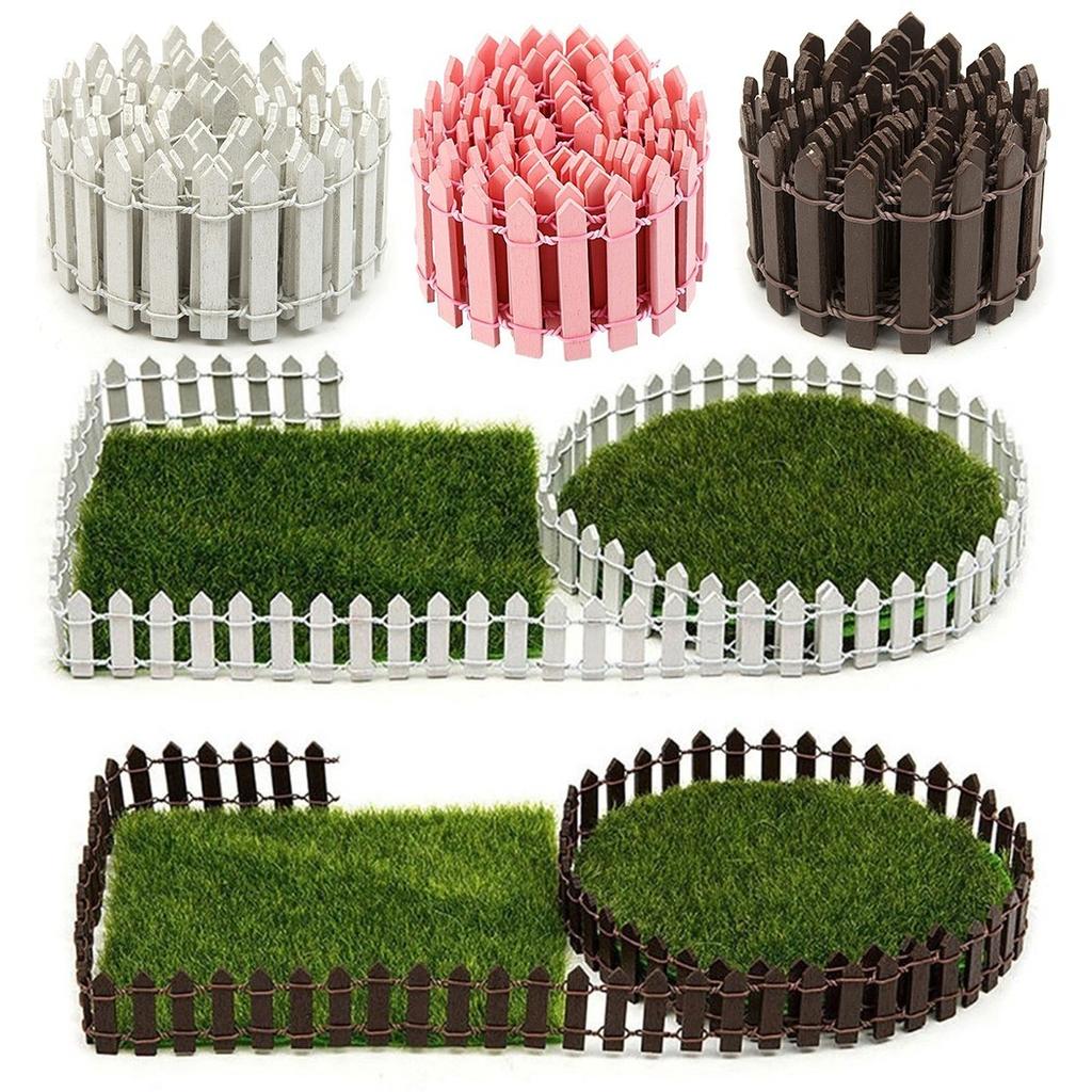 Fence 5*100cm Creative DIY Decoration Garden Landscape