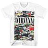 Футболка Nirvana Cassettes Slim Fit класса люкс — для мужчин и женщин. Топ Y2k 2026 Лето