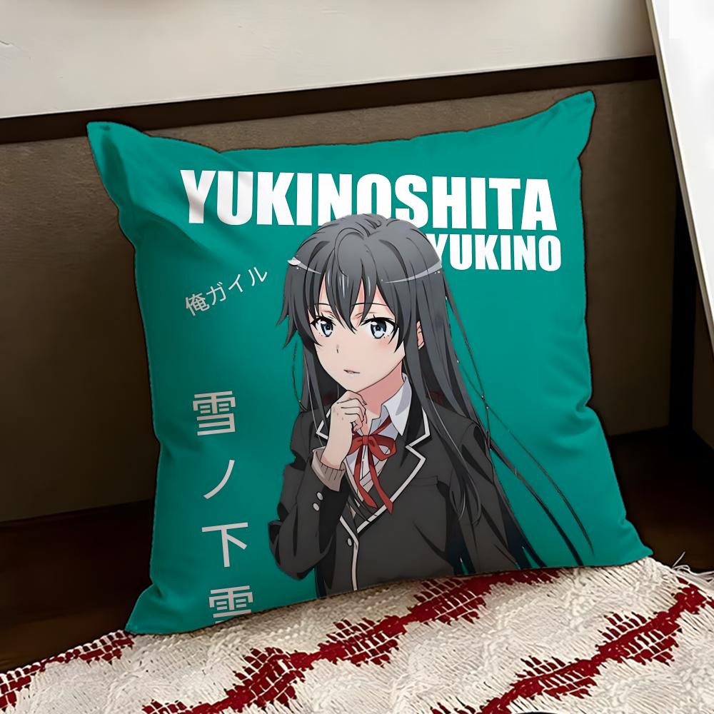 YYukinoshita YYukino Наволочка Двусторонняя Мягкая Прочная Подушка Чехол для Дома Автомобиля Многосценарное Использование для Ежедневного Комфорта
