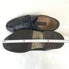 Сделано во Франции BALLY Кожаные туфли Goodyear Welt с крылышками Размер 5 24,0 см Черные деловые туфли(ИСПОЛЬЗОВАЛ)