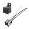 New 5Pack Car Truck Auto 12V 40A 40 AMP SPST Premium Relay & Socket 4 Pin 4P 4 Wire