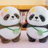 ПП Хлопок Цзунцзы Панда Плюшевая Кукла Пушистый Цзунцзы Панда Мягкая Игрушка Дети Девочка
