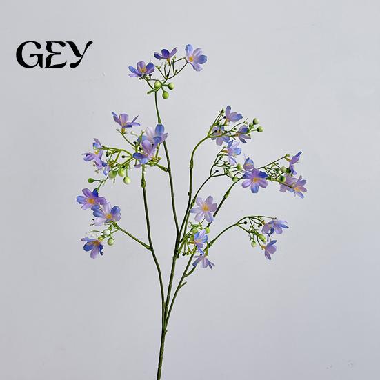 Living Room Flower Decor Artificial Flowers, with Flexible Stems Branch, Realistic Petals Long-Lasting Wedding Decorations Floral Arrangement,