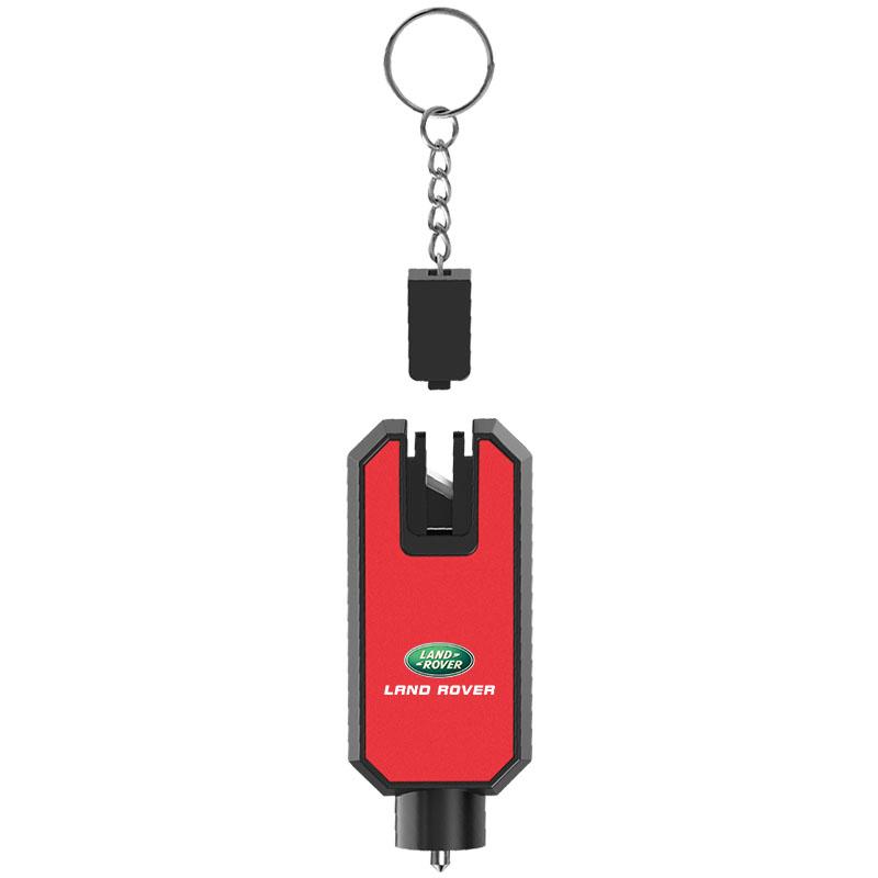 GR Gazoo Racing Молоток для разбивания стекла автомобиля Резак для ремня безопасности с брелоком для Land Rover Range Rover Velar Velar Freelander 3 SVR L320 L330 Defender