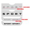 ABS Car Decor Decal SPORT Badge Auto Fender Sticker Sticker Accessories For Lexus CT200H IS300H IS200 IS250 RX350 NX200 GS430 GX