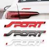 3D Metal Sport Logo Rear Trunk Emblem Badge Stickers Car Styling Accessories