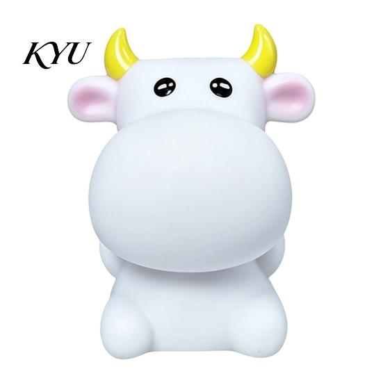 Decorative Desk Lamp for Kids Cute Animal Night Light Kids, Rabbit Bear Deer Cat Dog Birthday Gifts Boys Girls Shape LED Bedside Lamp, Soft