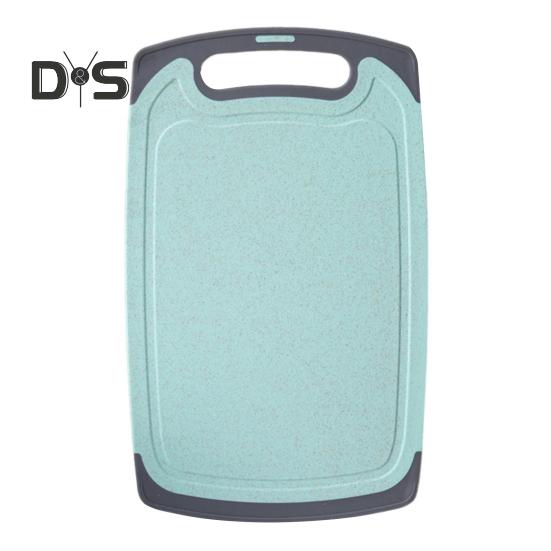 Двусторонняя разделочная доска для овощей и мяса с канавками Удобная ручка с нескользящим покрытием Необходимая кухонная вещь для гурманов и шеф-поваров