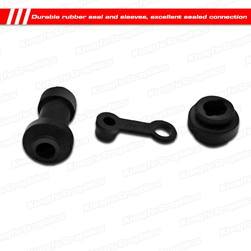 Motorcycle Rear Brake Repair Kit Caliper Bolts Pins Braking System for Nissin/NISIN Brake Calliper CRF KXF YZF RMZ
