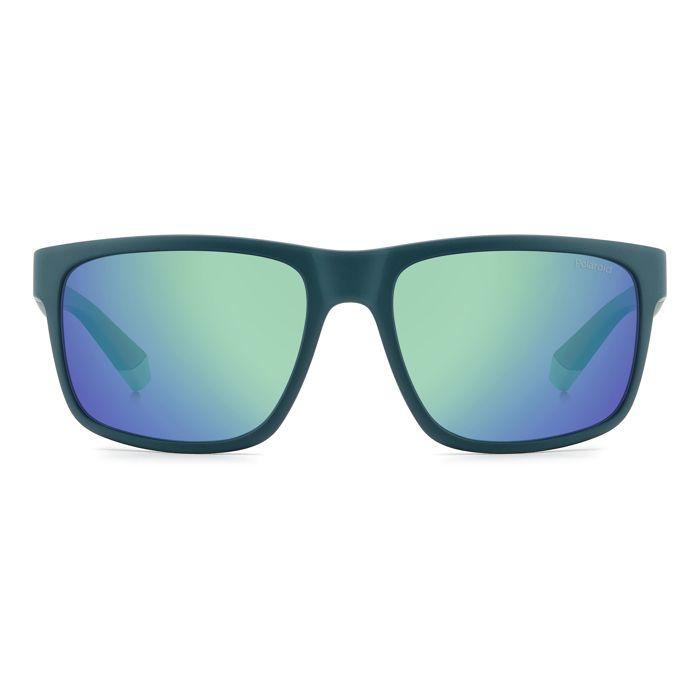 Lunettes de Soleil POLAROID PLD 2157/S 57/18/135 PYW MATTE TEAL POLYCARBONATE FRAMES MAN POLAROID PLD 2157/S MATTE TEAL