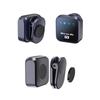 One-Trigger-Two 2.4G Wireless Microphone Magnetic Clip On Mic for Camera 50M Transmission Range