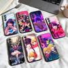 Чехол для телефона из аниме O-Oshi no ko для Samsung Galaxy A73, A72, A71, A70, A53, A52, A51, Другие, Мягкий черный корпус