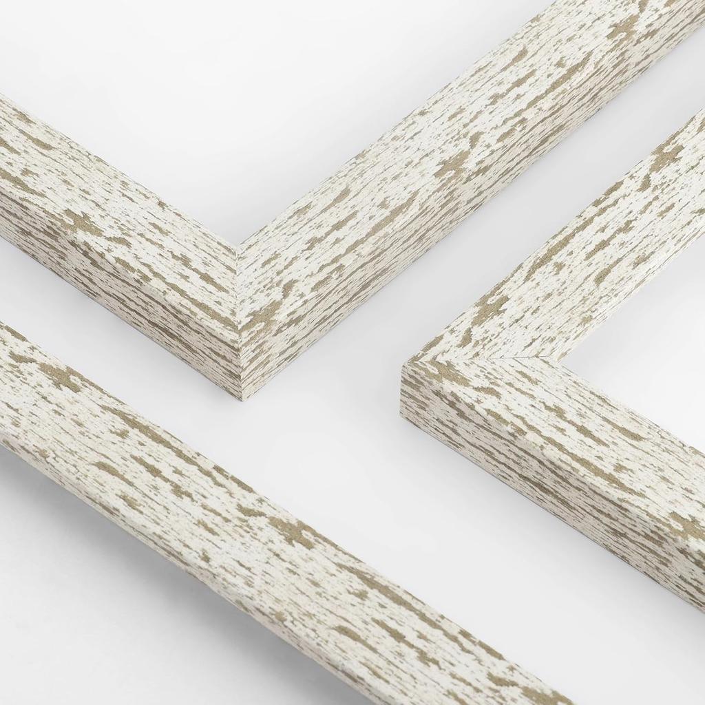 puthiac 5x7 Rustic Picture Frame, Farmhouse Distressed Wood Photo Frame, Shatterproof Acrylic Front, Wall & Tabletop, Vertical/Horizontal, Vintage