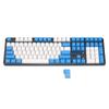 Happy Balls PBT Keycap Backlit Setting Double Shot Cherry MX Keycap Fit 87 108 104 MX Switch Mechanical Keyboard Blue White Combo /