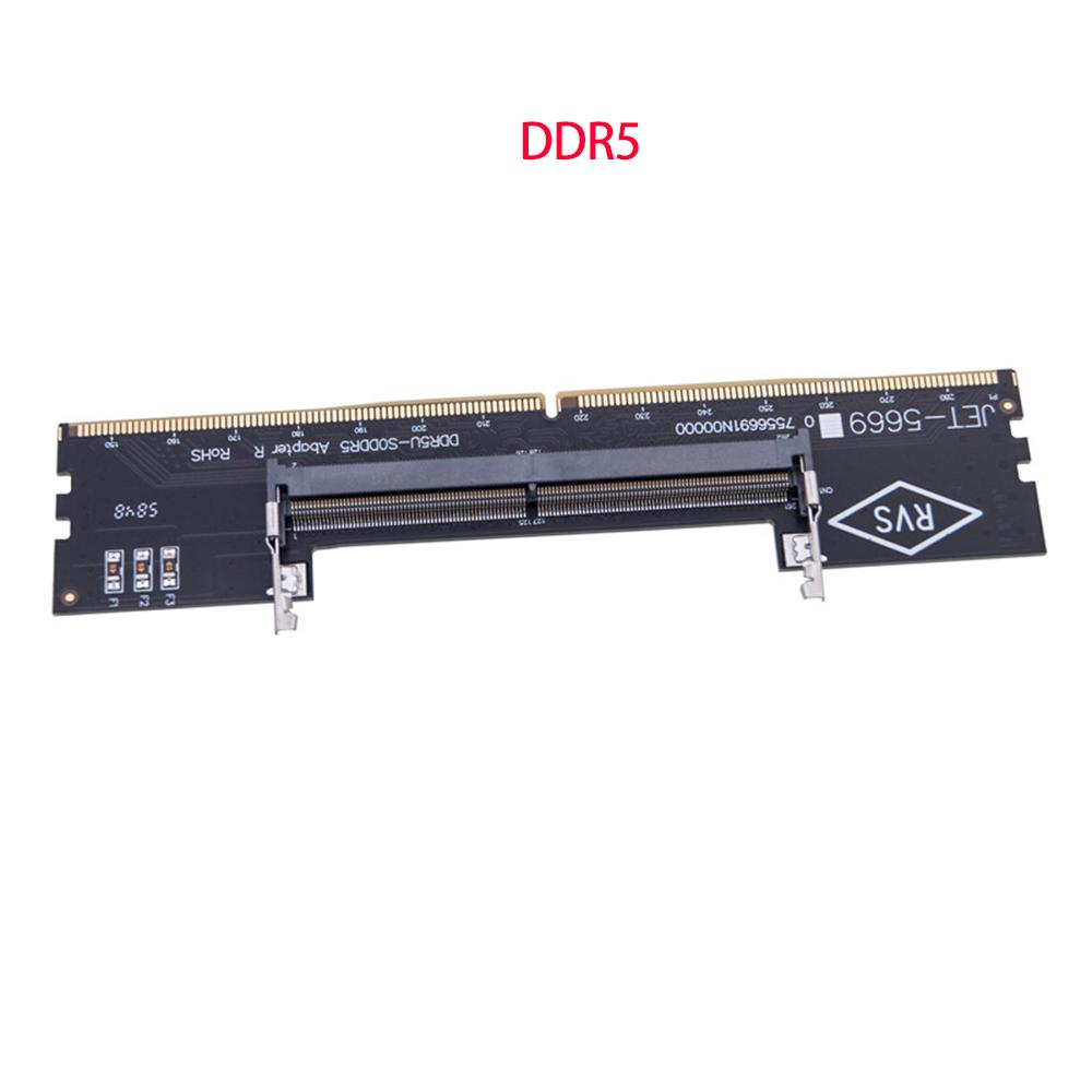 Laptop SO DDR5 DDR4 DDR3 RAM To Desktop U-DIMM Adapter Memory Card Converter Laptop To Desktop SO-DIMM To PC DIMM Card
