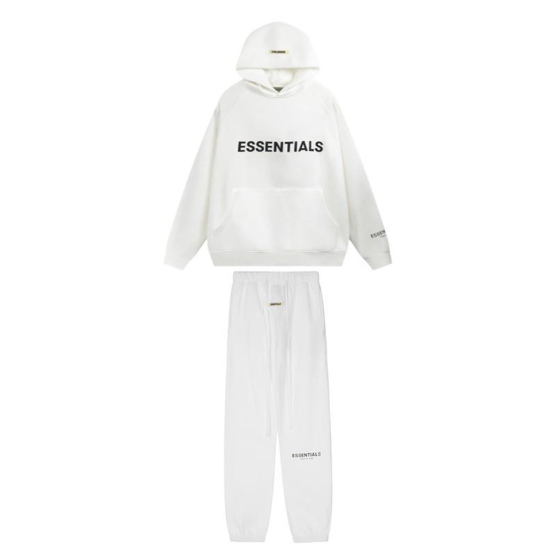 Esse FOG Essentials Hooded Sweatshirt 350-400g Cotton Fleece Mens Casual Pullover