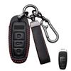 Leather Car Key Case Cover for A3 A4 B9 A6 C8 A7 S7 4K A8 D5 S8 Q7 Q8 SQ8 E-tron 2018 2019 2020 2021 Accessories