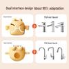 Children's Cute Anti-Splash Faucet Extender Extension Tube for Bathroom Washbasin