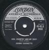 7inch Record JOHNNY BURNETTE - God, Country And My Baby 45HLG9453 LONDON 1961 UK Pop Used