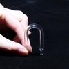Transparent Glass Co2 Refiner U Shaped Air Pipe Connector Fish Tank Aquarium Equipment N