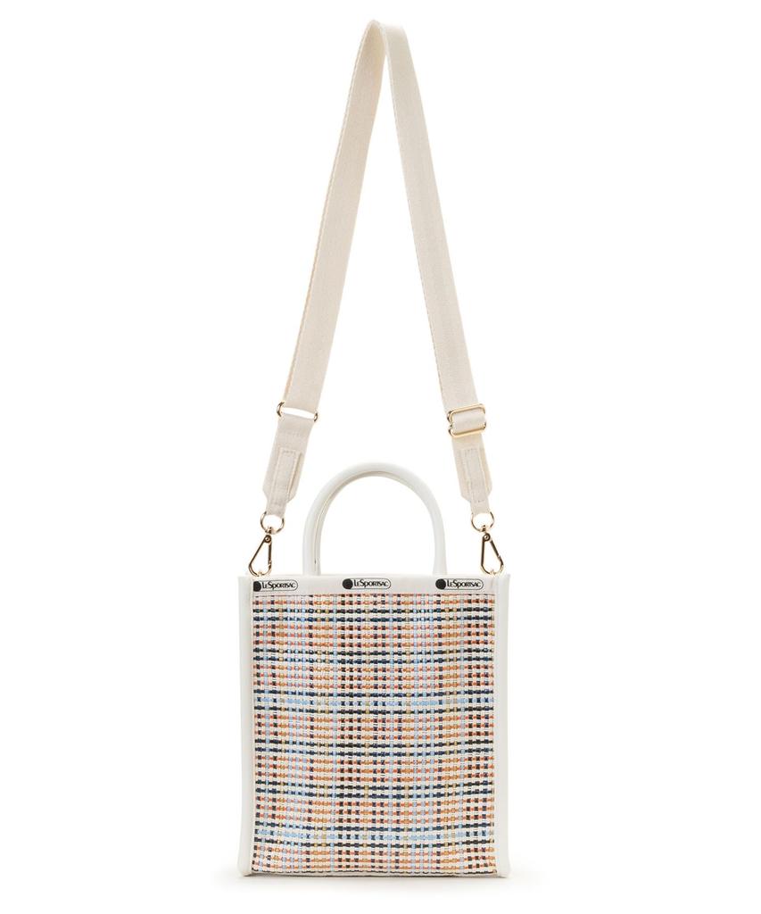 Сумка через плечо WOVEN MINI TOTE 1893 Multi Mesh Sand [LeSportsac] [Официальная] N/S / /