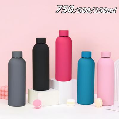 350-750 мл Термокружка из нержавеющей стали Портативная Маленькое горлышко Кружка для воды Путешествия На открытом воздухе Спорт Бутылка для воды Термос Чайник для спортзала