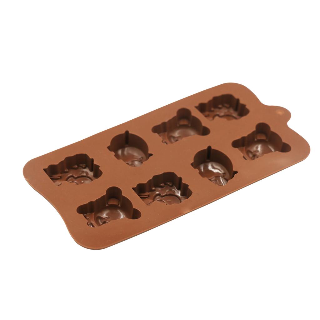 Wild Animals Silicone Chocolate Mold, 21x10x1cm, for Making Chocolate Candies Jelly Ice Cubes, Original Deals