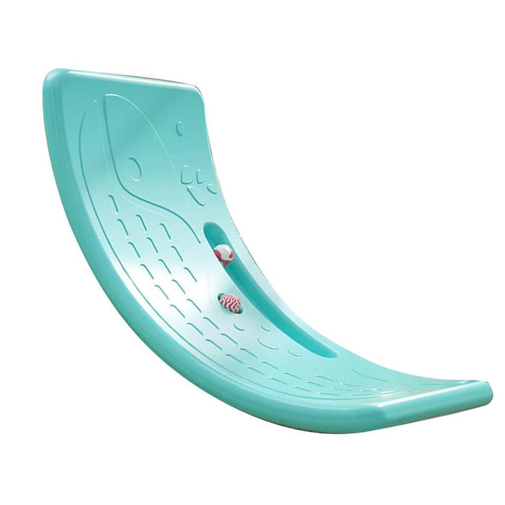 Kids Rocker Board Plastic Load Bearing 50kg 110.2lb Children S Wobble Board for Exercise Indoor Birthday Gift