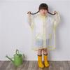 Kids Children Raincoat Waterproof Rain Poncho Clear Transparent Kindergarten School Student Rainsuit Protective Poncho Covers