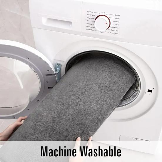 Ultra Soft Non-slip Memory Foam Bath Mat Water Absorbent Bath Rug Shower