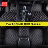 DOODRYER Custom Car Floor Maters For Infiniti Q60 Auto Carpets Foot Coche Accessorie