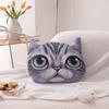 Realistic Cat Dog Head Pillow Cushion 3D 40CM Car Seat Cushion  Multipurpose