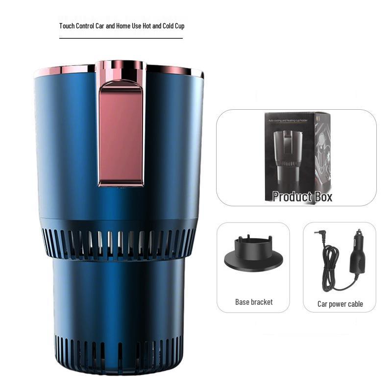 Car 12V Electric Cup with Fast Cooling & Heating, Digital Temperature Display, Multifunctional for Boiling Water and Warming Milk