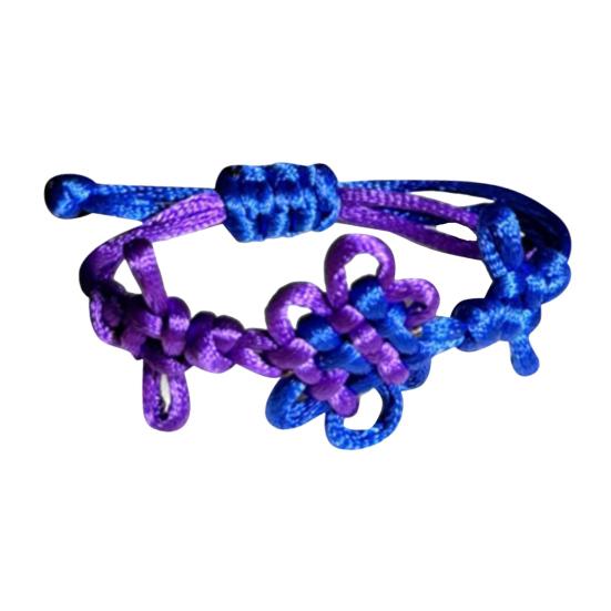 Браслет-узел Ретро плетеный браслет Ручной работы Браслет на удачу Мода