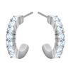 Swarovski Серьги из сплава женские синие