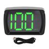 Car HUD Speedometer USB Plug and Play GPS MPH Digital Speed Display for Car Truck SUV Bus