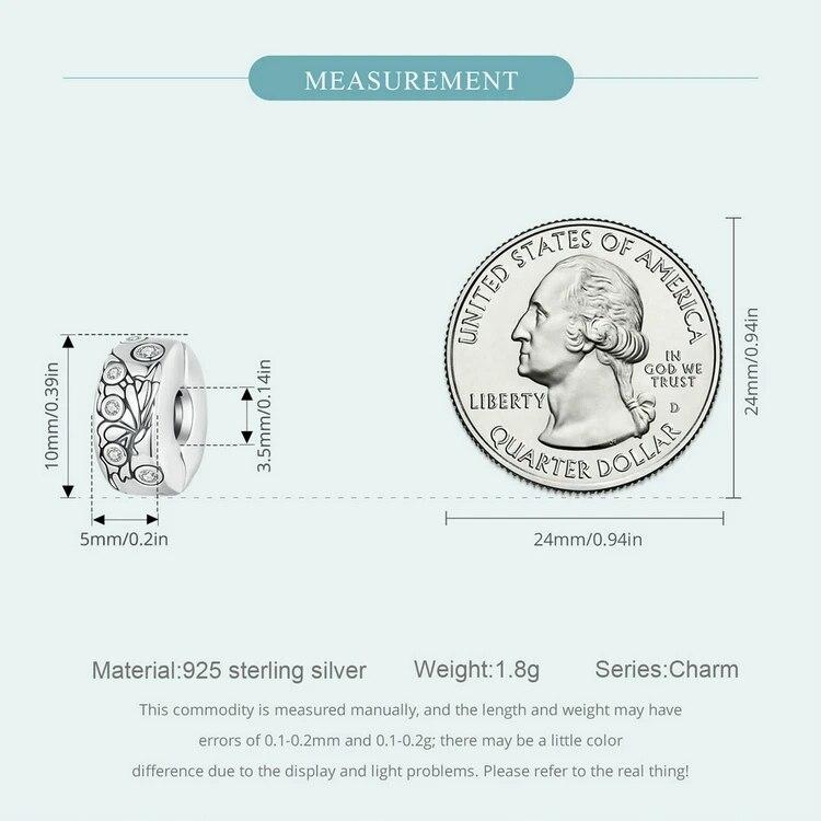 WOSTU 925 Sterling Silver Retro Butterfly Stopper Buckle Square Bible Beads Pink Faith Charms Fit Original Bracelet DIY Gifts