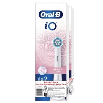 Сменные насадки - ORAL-B - IO Gentle Care - Упаковка 4 шт. - Для взрослых - Сменные насадки