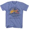 Jaws Jaws Amity Island Surf Light Blue Unisex T-shirt