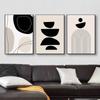 Simple Bohemian Abstract Painting Wall Canvas Print Art Poster Minimalist Black Line Picture for Living Room Home Decor Cuadros