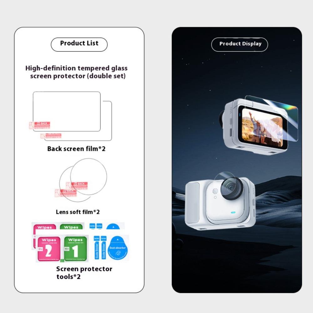 Anti-scratch Lens Films Protective Films for Insta360 GO Ultra Action Camera Accessories