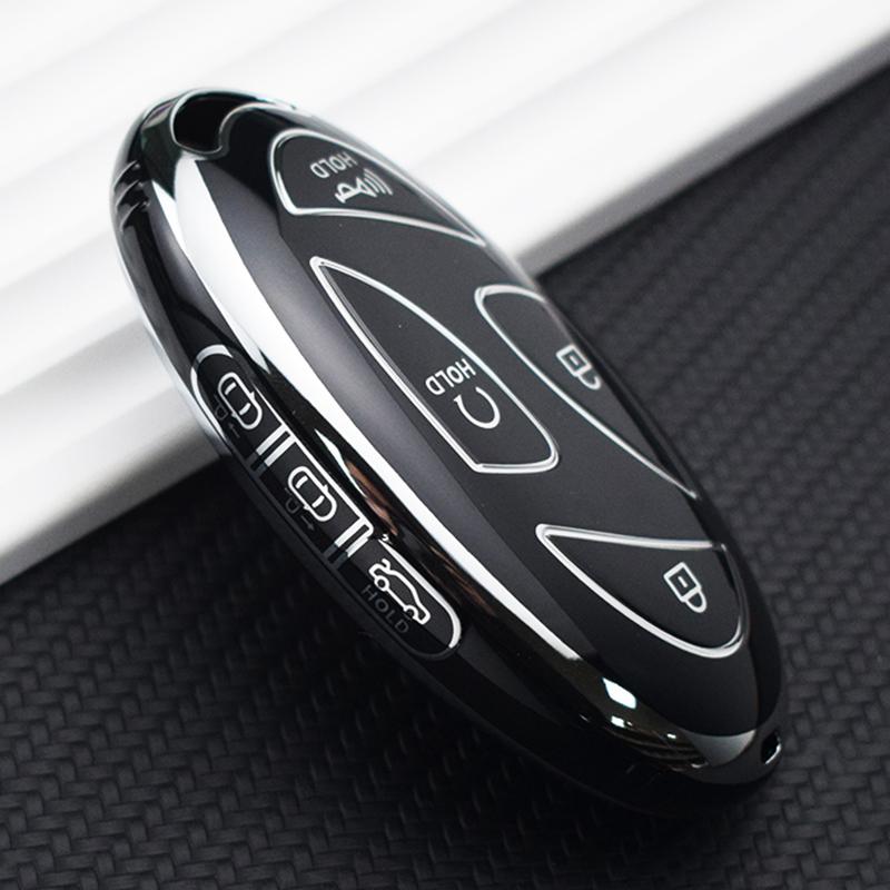 5 7 кнопок ТПУ умный пульт дистанционного управления брелок для Hyundai Grandeur GN7 Kona Ev 2023 lonic 6 авто чехол для ключей аксессуары