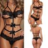 1 Pcs Sexy Bow Cutout Siamese Lingerie