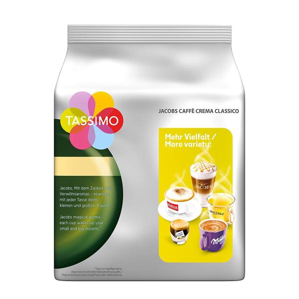 TASSIMO Jakobs Cafe Crema Classic 16 Capsules 112g