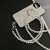 Long Crossbody Pearl Strap Anti-lost Sling for Phone Case Universal Clip Bag Phone Lanyard