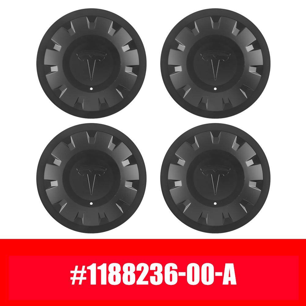 4pcs For Tesla Model Y Performance 21-inch Car Wheel Hub Center Cover Replacement Parts Auto Tire Hubcap Badge Decor Accessories
