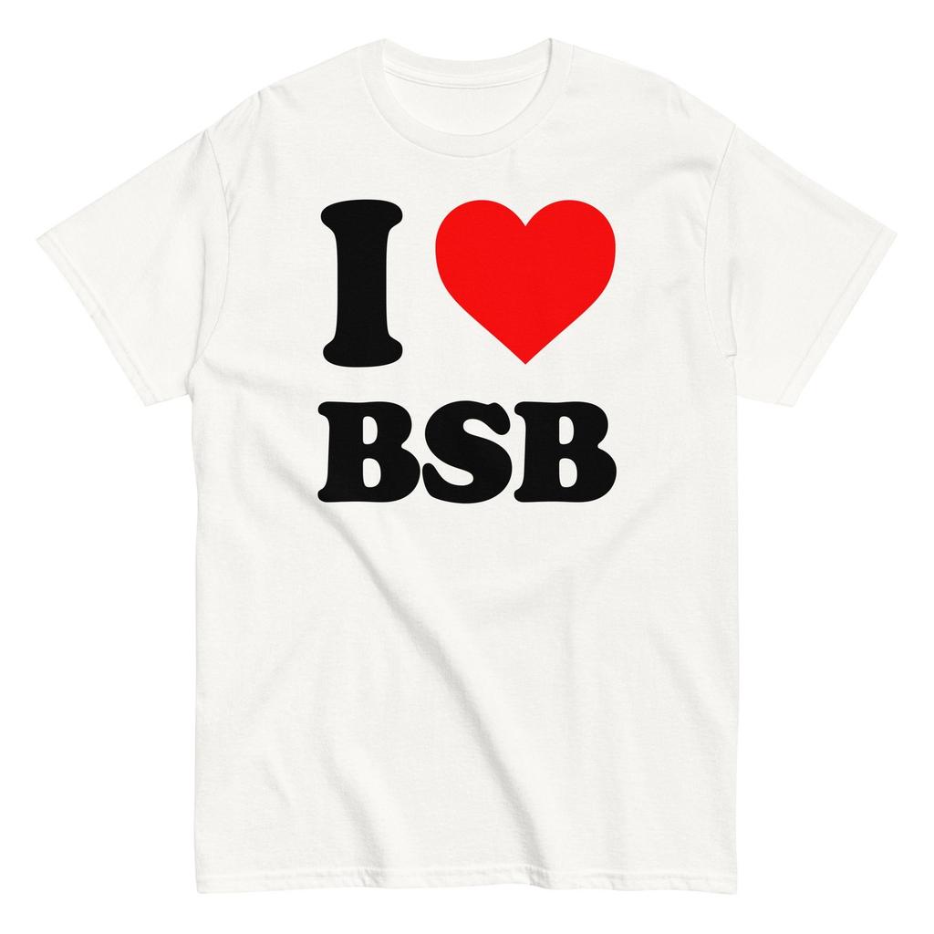 MerchMoment Backstreet Boys Love BSB White T-Shirt T-Shirt White New