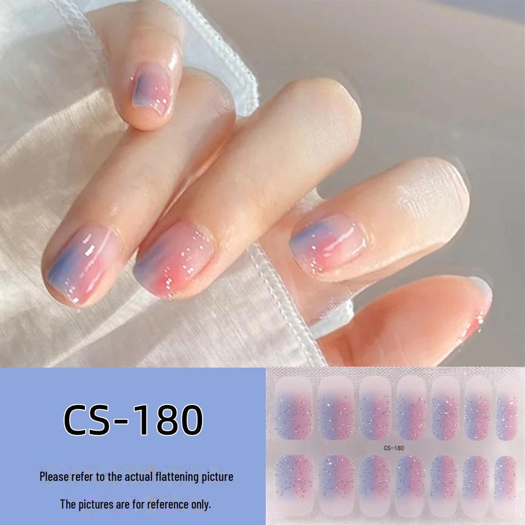 Водостойкие долговечные 3D-гелевые наклейки для ногтей без запекания — съемные и носимые дизайны для всех ногтей для женщин